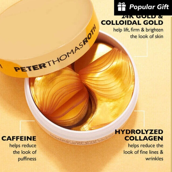 Peter Thomas Roth 24K Gold Pure Luxury Lift & Firm Hydra-Gel Eye Patches… - Picture 2 of 9